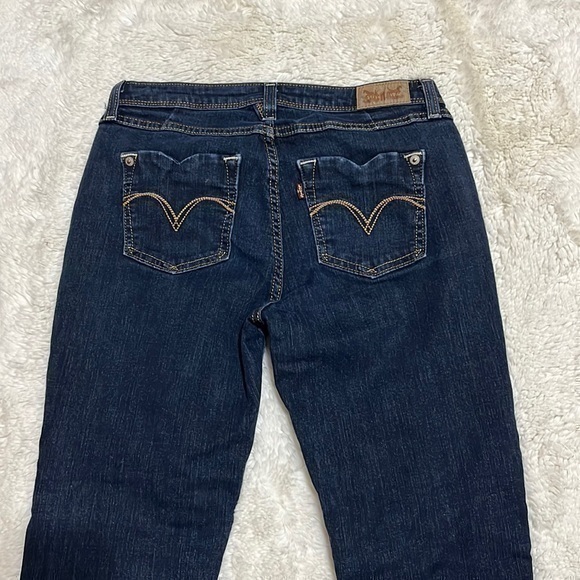 Levi’s Womens size 27 cropped legging stretch jeans - Picture 1 of 11